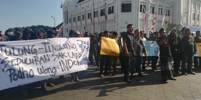 Santri Hingga Warga Jogja Gelar Aksi Solidaritas Untuk Papua Kumparan