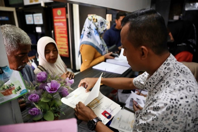 Foto Muda Mudi Di Banda Aceh Antre Mengurus Skck Untuk Daftar Cpns