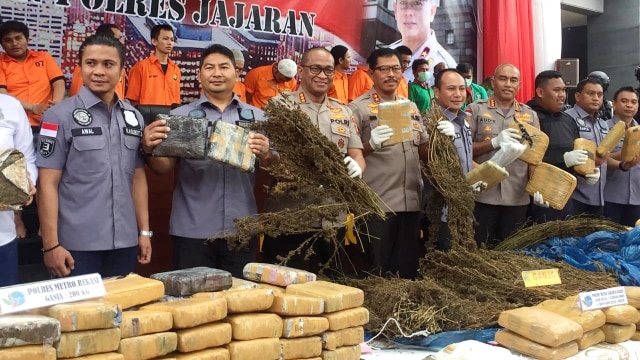 Polisi Temukan Hektare Ladang Ganja Siap Panen Di Mandailing Natal