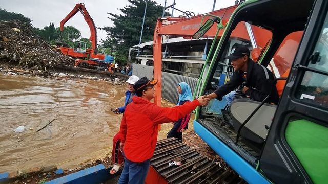 Anies Sebut Curah Hujan Tinggi Penyebab Banjir Jakarta Di Sabtu Pagi