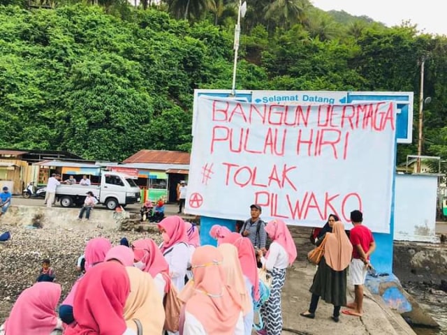 Soal Aksi Warga Hiri Wali Kota Ternate Kan Tuntutannya Sudah