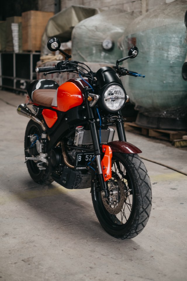 Yamaha Xsr 155 Modif Scrambler Reviewmotors Co