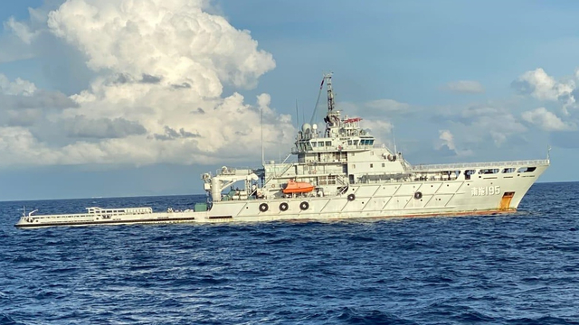 Ini Dia Kapal Al China Yang Bantu Evakuasi Kri Nanggala Tiba Di