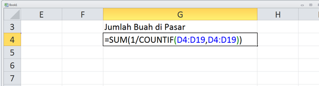 Rumus Excel Menghitung Jumlah Data Yang Berbeda Kumparan