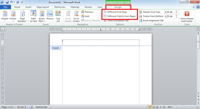Cara Membuat Header Dan Footer Berbeda Di Setiap Halaman Ms Word Kumparan