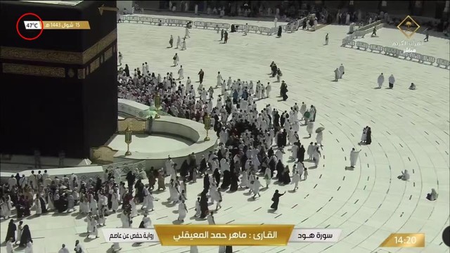 Suhu Makkah Nyaris 50 Derajat Celsius Tapi Lantai Di Ka Bah Tetap