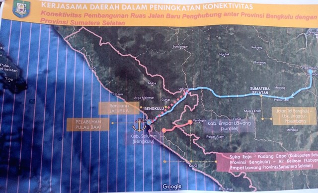 Sumsel Bengkulu Bakal Terhubung Jalan Baru Sepanjang 39 Kilometer