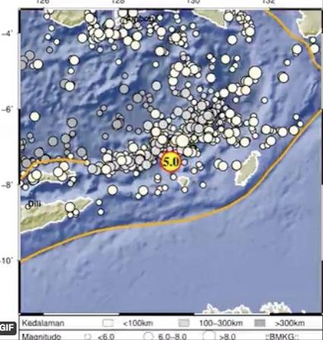 Gempa 5 Magnitudo Guncang Maluku Barat Daya Kumparan