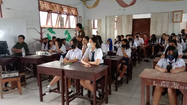 Program Jaksa Masuk Sekolah Di Minsel Edukasi Siswa Kenali Hukum