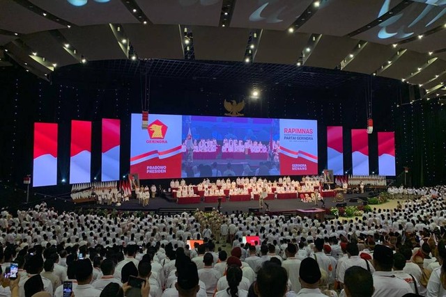 Gerindra Dpd Di Rapimnas Sudah Bulat Calonkan Prabowo Capres