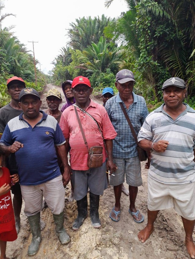 Bangun Jalan Di Distrik Konda Pemda Sorong Selatan Dapat Apresiasi