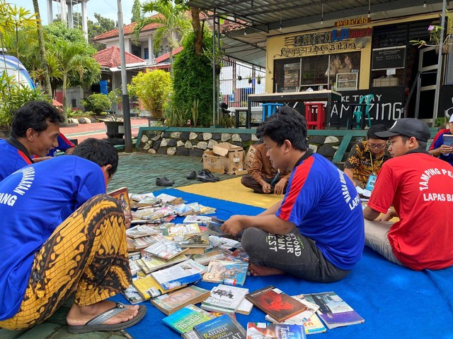 Tingkatkan Minat Baca Lapas Batang Datangkan Perpustakaan Keliling