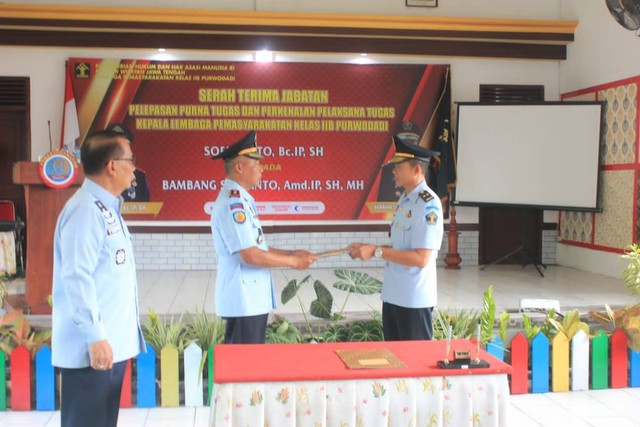 Plt Kalapas Magelang Hadiri Sertijab Kepala Lapas Purwodadi Kumparan