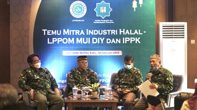 Temu Mitra Industri Halal Lppom Mui Diy Dan Ippk Kumparan