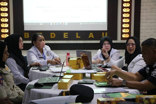 Kanwil Kemenkumham Riau Lakukan Harmonisasi Dua Ranperda Kabupaten