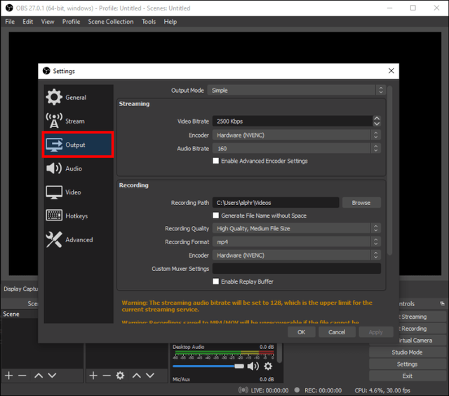 Setting Obs Untuk Recording Pada Windows Begini Caranya Kumparan