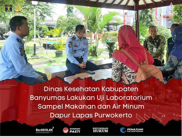 Uji Laborat Sampel Makanan Dan Air Minum Dapur Lapasto Oleh Dinkes