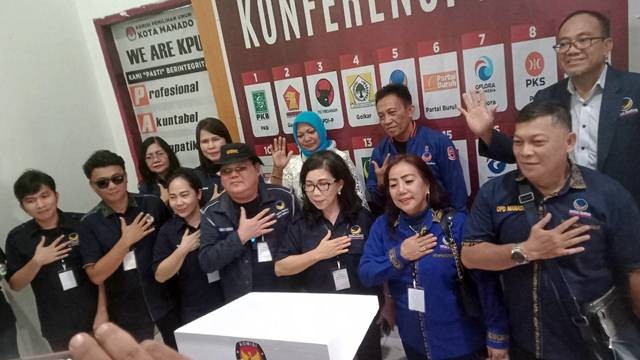 Partai NasDem Target Raih 10 Kursi Di DPRD Manado Pada Pemilu 2024