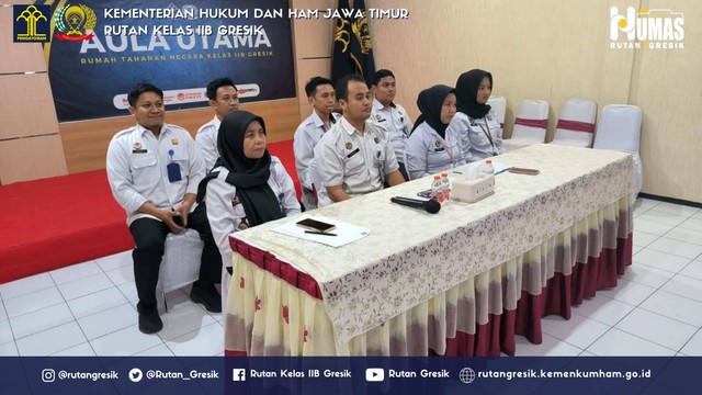 Rutan Gresik Ikuti Acara Temu Bisnis Vi Dan Icef Secara Virtual