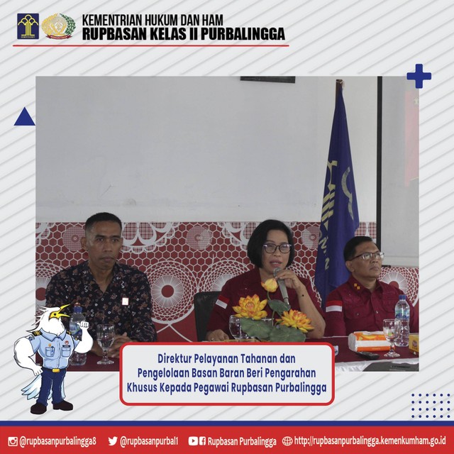 Diryantah Basan Baran Beri Pengarahan Khusus Kepada Pegawai Rupbasan