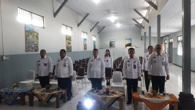 Secara Virtual Lapas Magelang Ikuti Kegiatan Entry Meeting Pemeriksaan