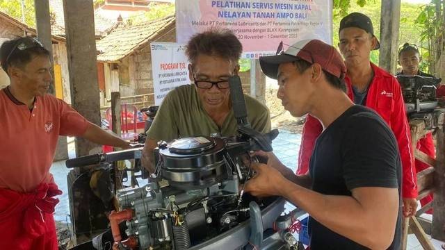 Jadi Desa Nelayan Percontohan Tanah Ampo Dapat Bantuan Bengkel Kapal