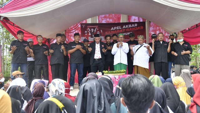 Semangat Usai Idul Fitri Apel Akbar Sahabat Ganjar Berkobar Kumparan