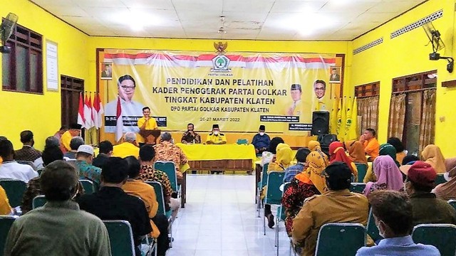 Siap Maju Pileg Jateng 2024 Mas Haris Silaturahmi Dengan Partai Golkar