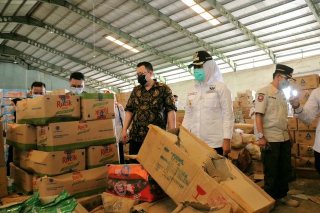 Jelang Ramadhan Pemkot Palembang Sidak Gudang Penyimpanan Makanan