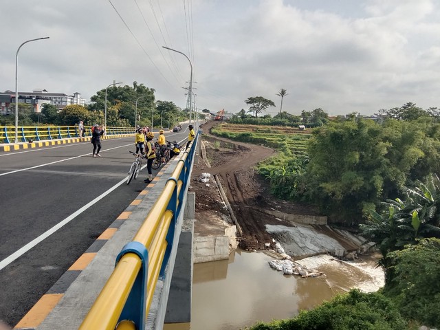 Jembatan Tlogomas Tunggulwulung Di Malang Dibuka Hari Lagi Kumparan