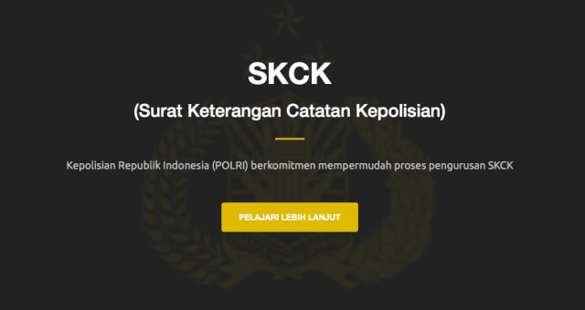 Cara Membuat SKCK Online Untuk Daftar Rekrutmen Bersama BUMN 2022