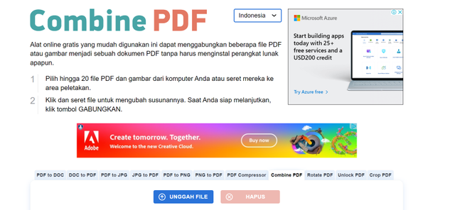 Cara Menggabungkan File PDF Di Laptop Secara Online Dan Offline Kumparan