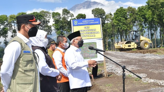 Wapres Ma Ruf Amin Ungkap Konsep Smart Village Bagi Warga Korban Erupsi