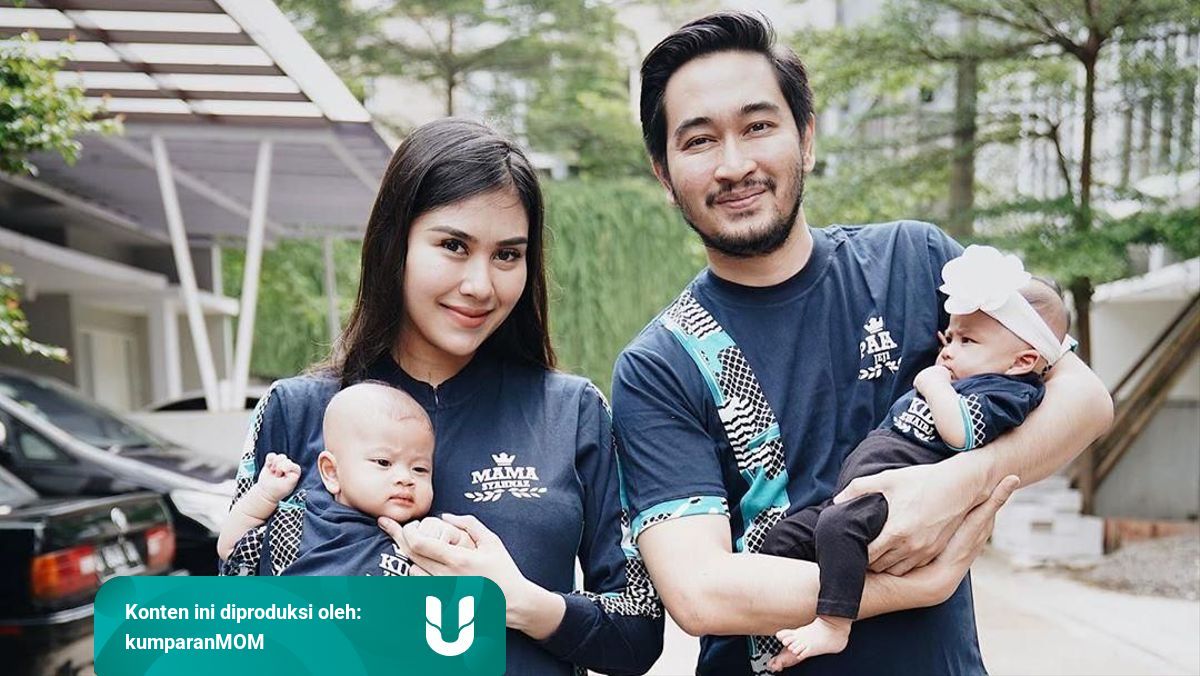 5 Gaya Kompak Zayn Dan Zunaira Anak Kembar Syahnaz Sadiqah Yang Bikin Gemas Kumparan Com