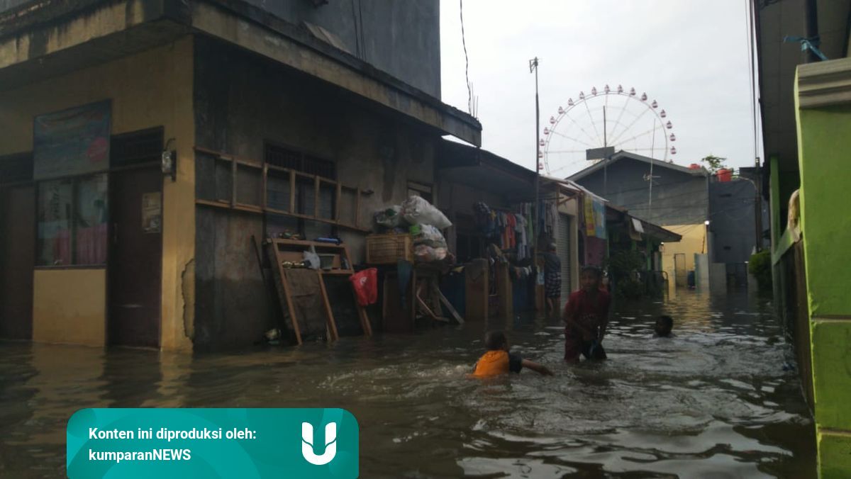 Melihat Rw 09 Yang Kebanjiran Di Sekitar Jakarta Garden City Cakung Kumparan Com
