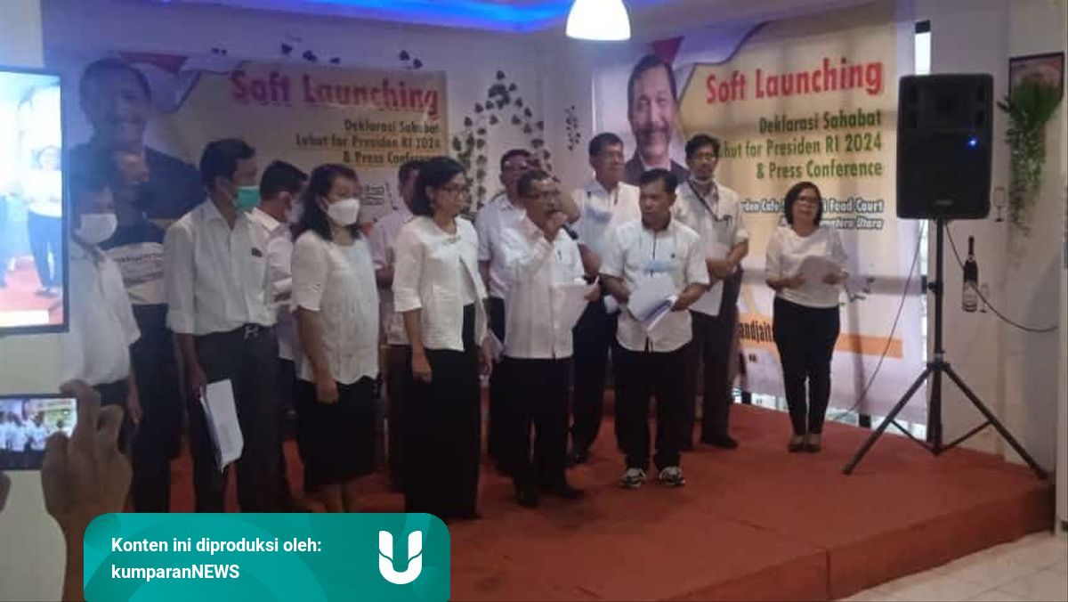 Sekelompok Orang Di Medan Deklarasikan Luhut Capres 2024 Kumparan Com