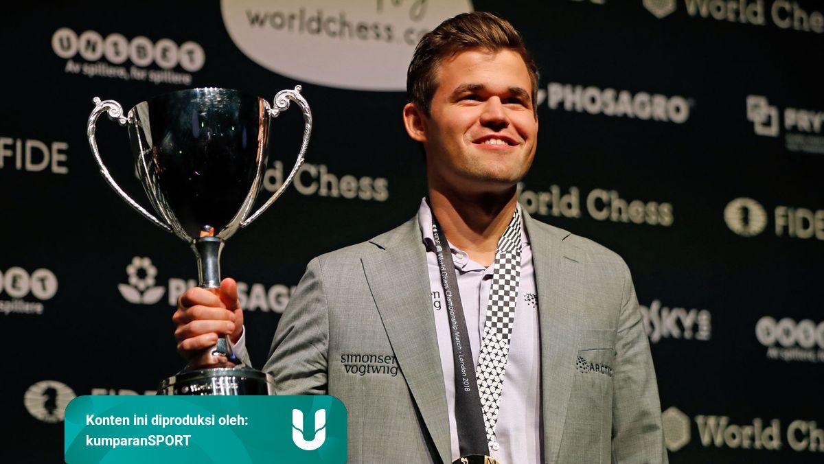 Profil Magnus Carlsen Pecatur Dunia Yang Ditawari Gothamchess Lawan Dewa Kipas Kumparan Com