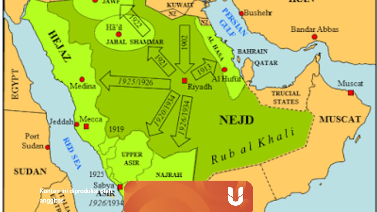 Sejarah Arab Saudi Wahabi Serta Afiliasi Dengan Inggris Melawan Utsmani Kumparan Com