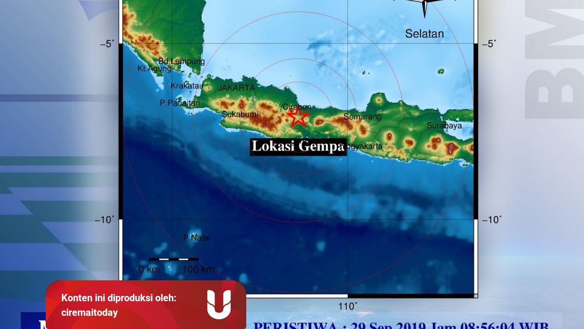 Gempa Bumi Tektonik Guncang Kabupaten Kuningan Jawa Barat Kumparan Com