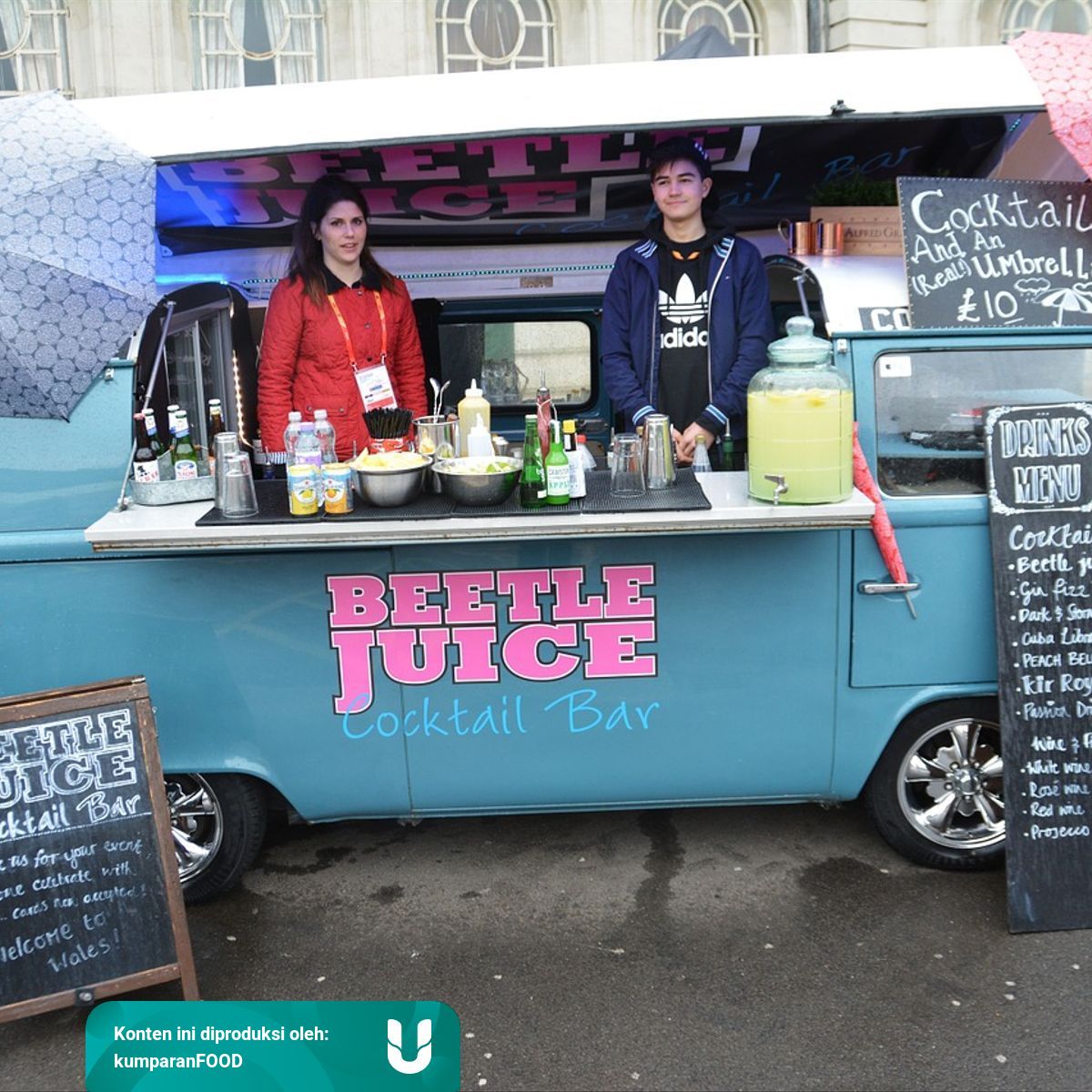 New Normal Di As Food Truck Mencuri Perhatian Kembali Karena Dinilai Lebih Aman Kumparan Com