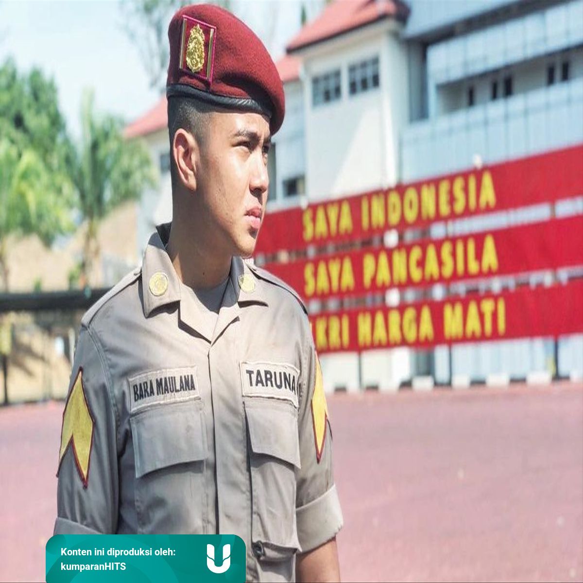 Umay Shahab Pakai Seragam Akpol Untuk Keperluan Syuting Film Kumparan Com