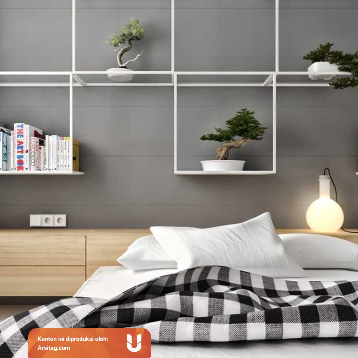 Mau Kamar Tidur Makin Keren Cobalah Pakai Warna Abu Abu Kumparan Com