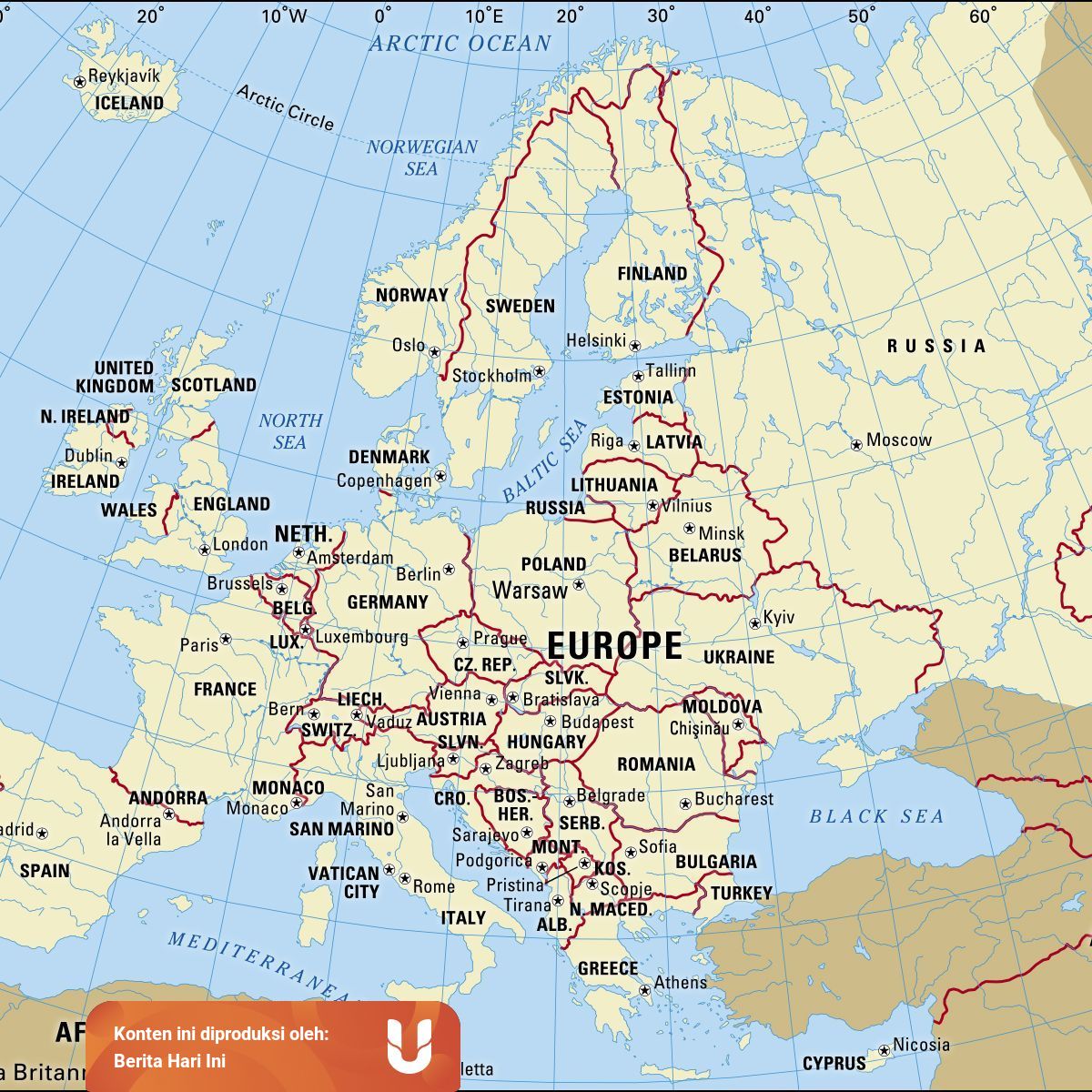 Karakteristik Benua Eropa Yang Membedakannya Dari Wilayah Lainnya Kumparan Com