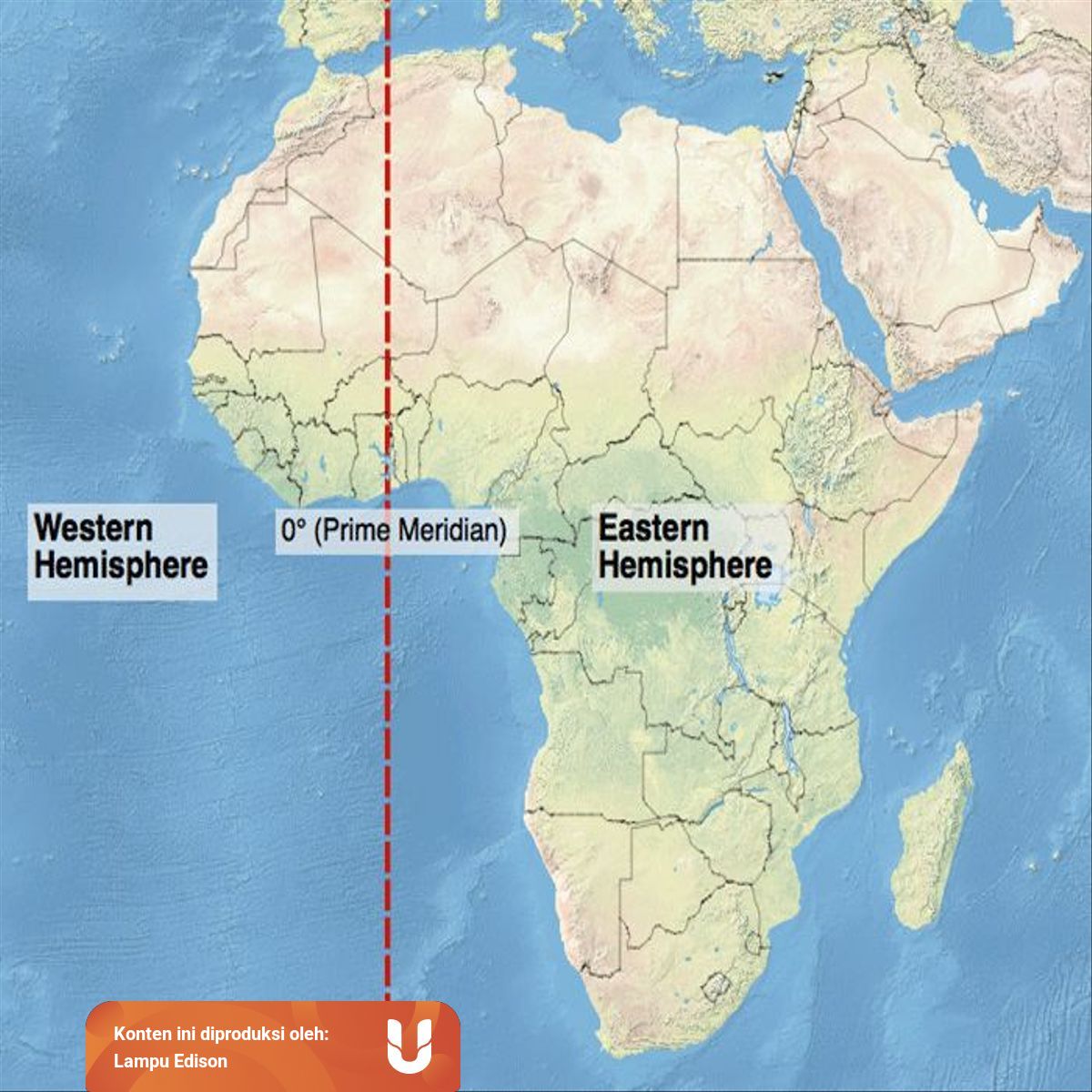 Afrika Terletak Di Empat Belahan Bumi Kumparan Com