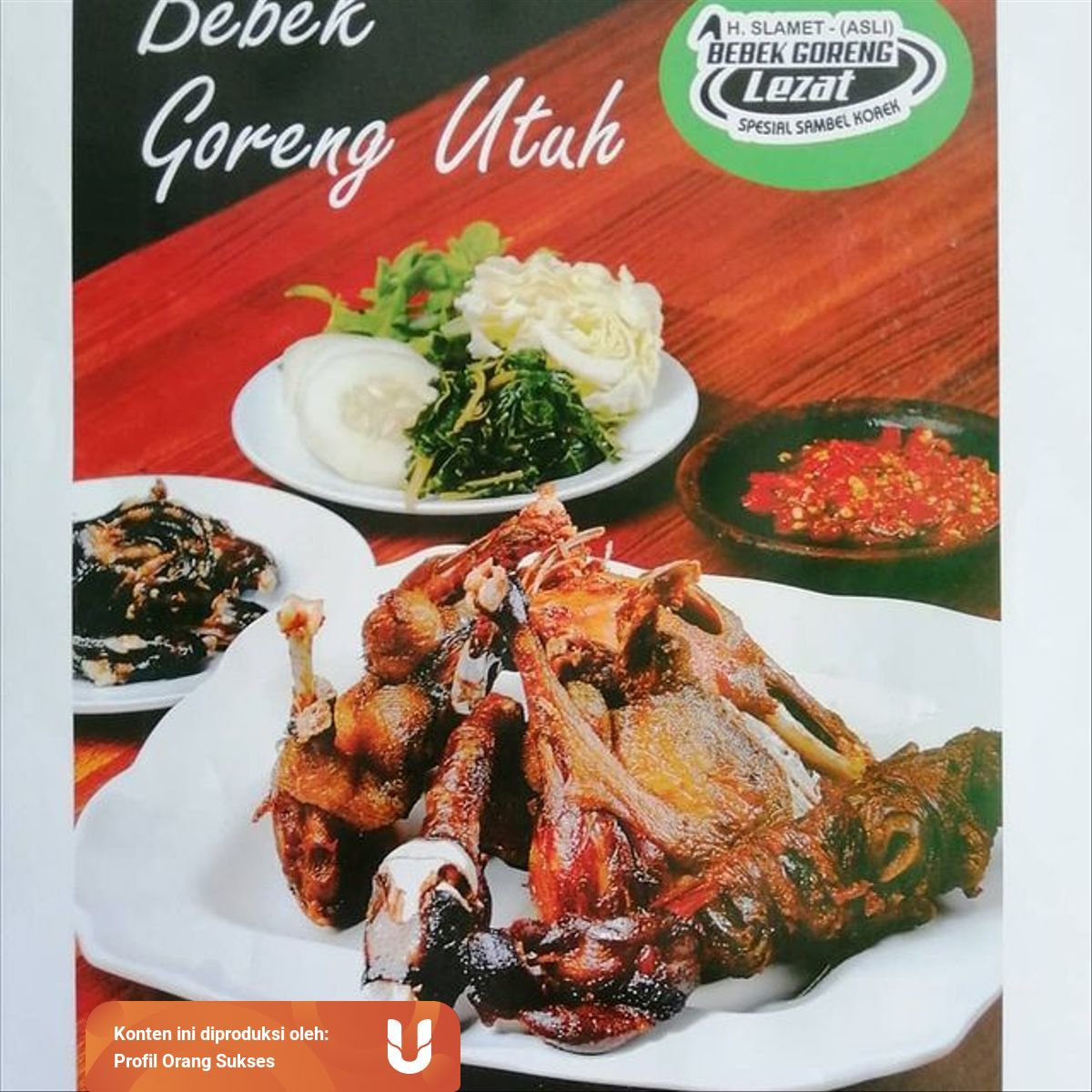 Kisah Pendiri Waroeng Bebek Goreng H Slamet Berawal Dari Dagang Kaki Lima Kumparan Com Kisah Pendiri Waroeng Bebek Goreng H Slamet Berawal Dari Dagang Kaki Lima Kumparan Com
