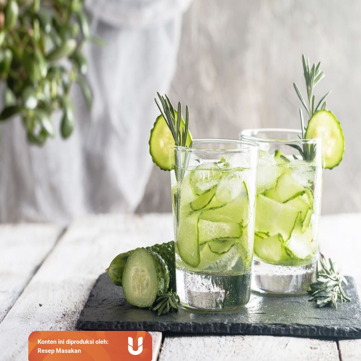 Resep Es Timun Selasih Minuman Segar Penurun Kolesterol Kumparan Com