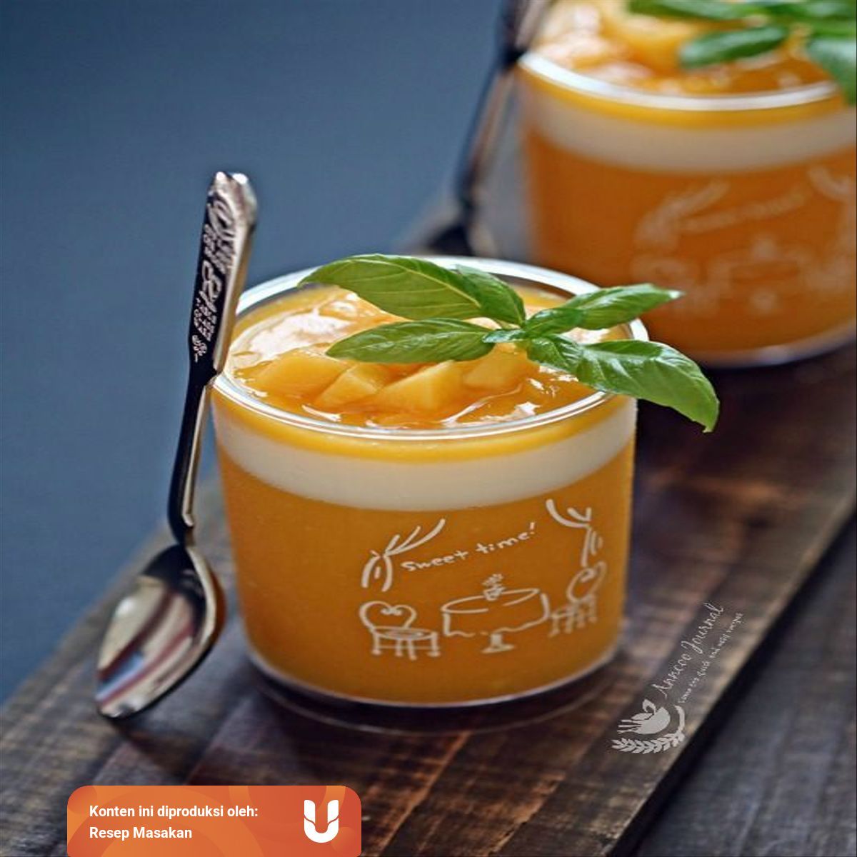 Camilan Keluarga Puding Mangga Vla Susu Krim Keju Yang Lumer Di Mulut Kumparan Com