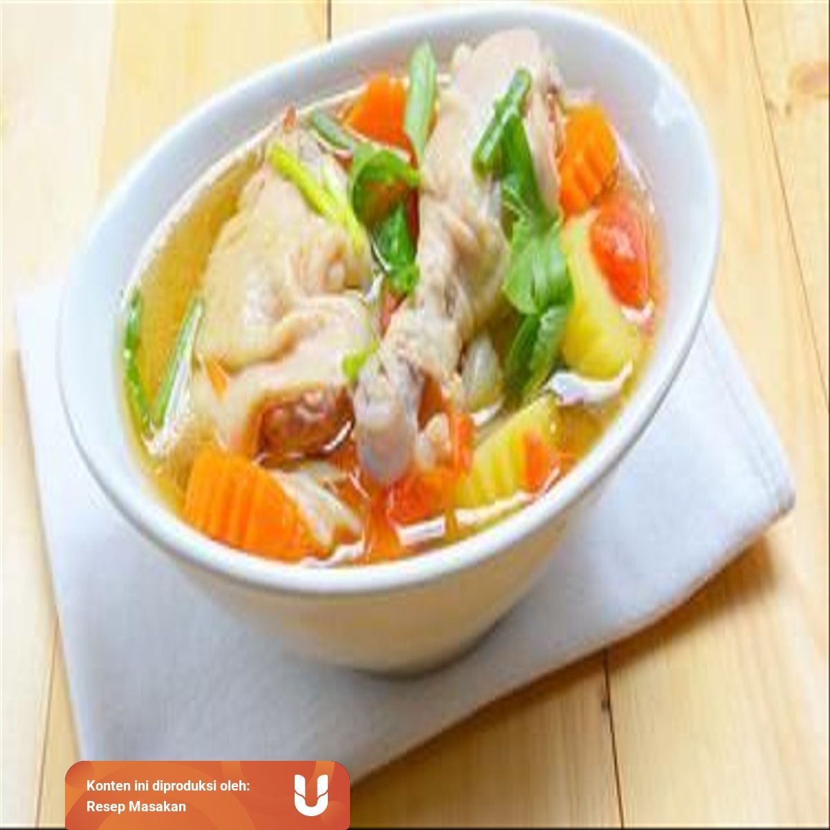 Sayur Sop Ayam Kampung Cocok Untuk Lauk Si Kecil Di Rumah Kumparan Com