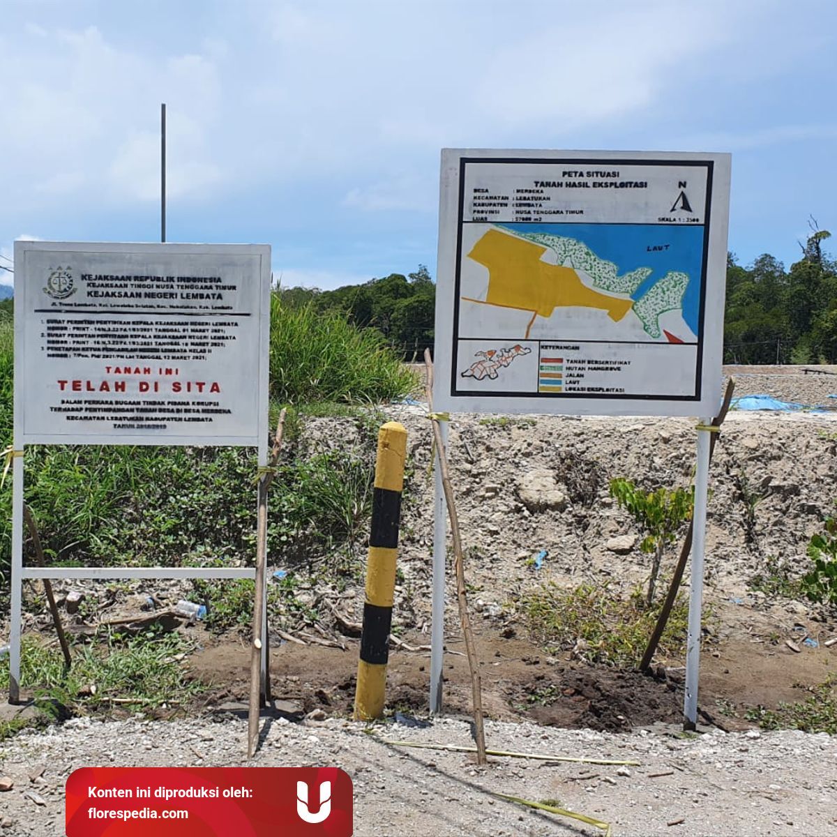 Kasus Mafia Tanah 5 7 Hektare Tanah Di Lembata Ntt Disita Kumparan Com