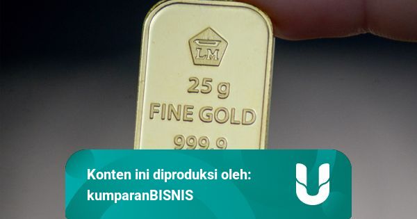 Harga Emas Antam Hari Ini Terjun Rp 17.000 per Gram ...